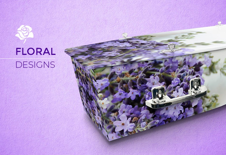 Floral Design Coffins