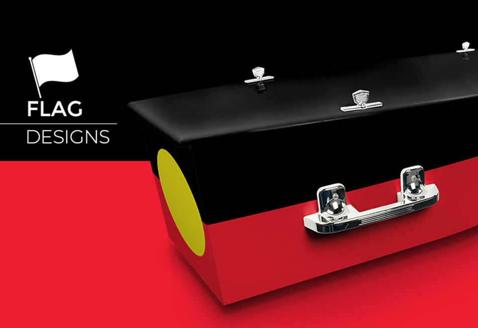 Flag Design Coffins